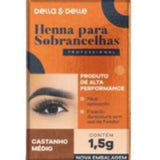HENNA CASTANHO MÉDIO 1,5G –DELLA&DELLE