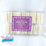 TIPS BAILARINA LEITOSA HELLEN COLLOR 240PCS EXTRA LONGA
