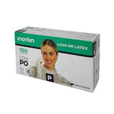 LUVAS DESCARTAVEL COM PO INOVEN (P) 100un