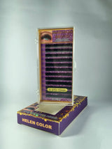 CILIOS HELEN COLOR 0.07 D- 10mm INVILA - Tudo para unhas em gel