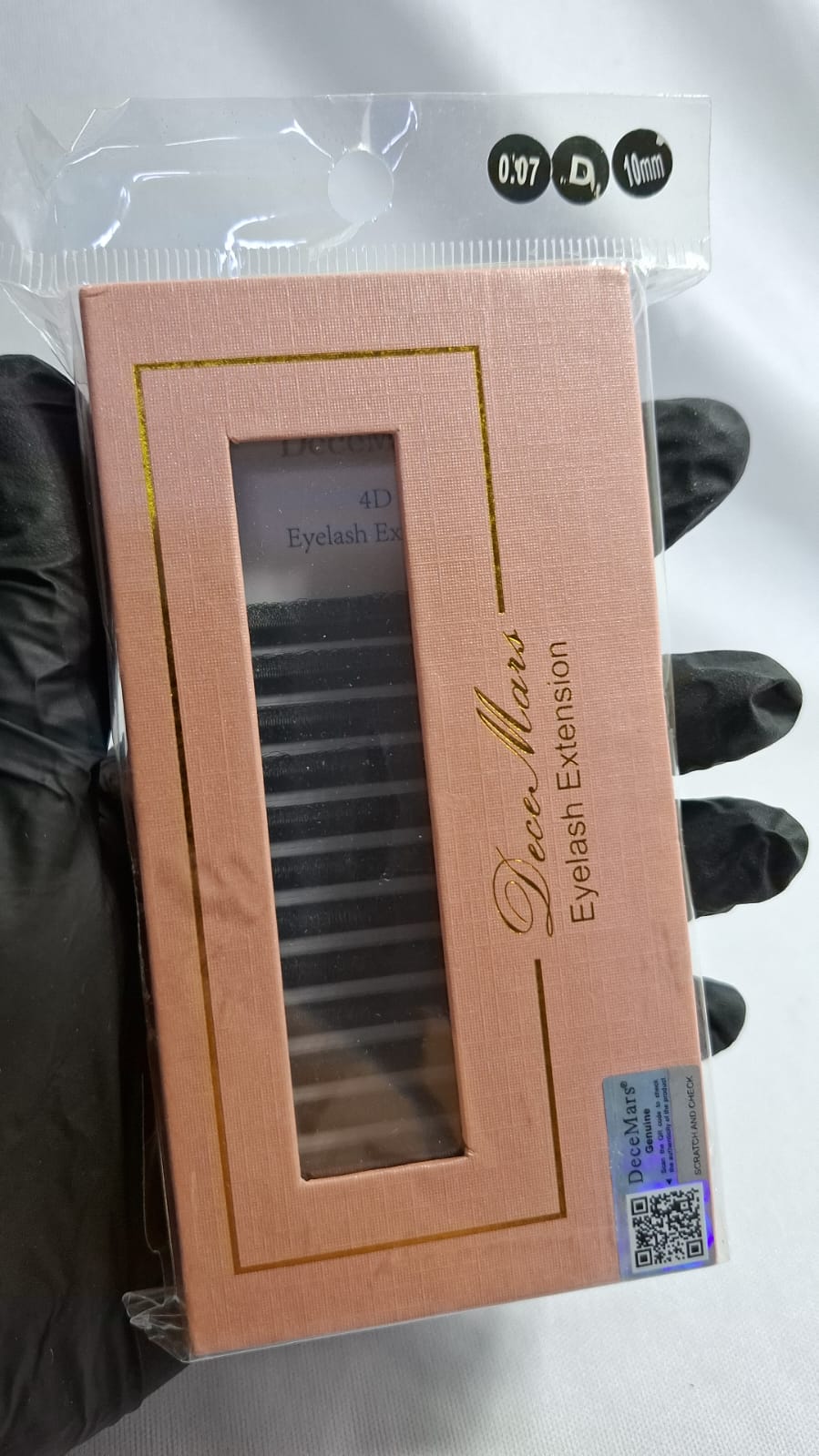 CILIOS DECE MARS 4D 0.07 D 10 MM INVILA - Tudo para unhas em gel