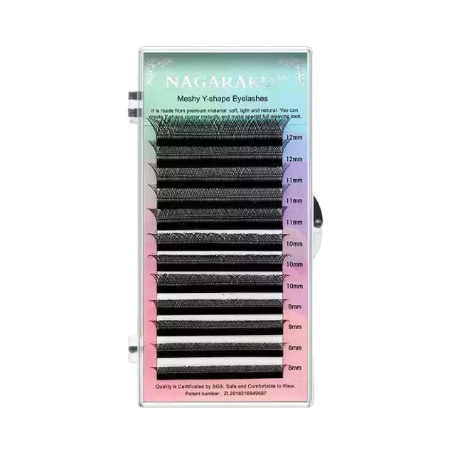 CÍLIOS NAGARAKU Y 0.07D- MIX 8-12mm INVILA - Tudo para unhas em gel