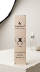 GEL CONSTRUTOR REFIL 06 NUDE 15ML - DAFU