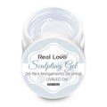 GEL DE ALONGAMENTO PARA UNHAS REAL LOVE- 30 ML- TRANSPARENTE INVILA - Tudo para unhas em gel