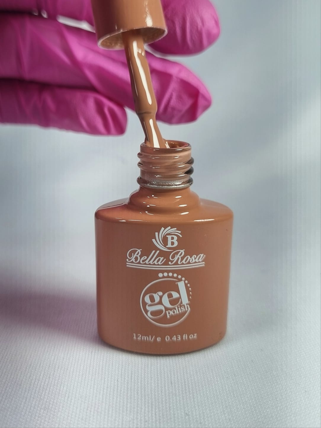 ESMALTE EM GEL BELLA ROSA 012- 12 Ml INVILA - Tudo para unhas em gel