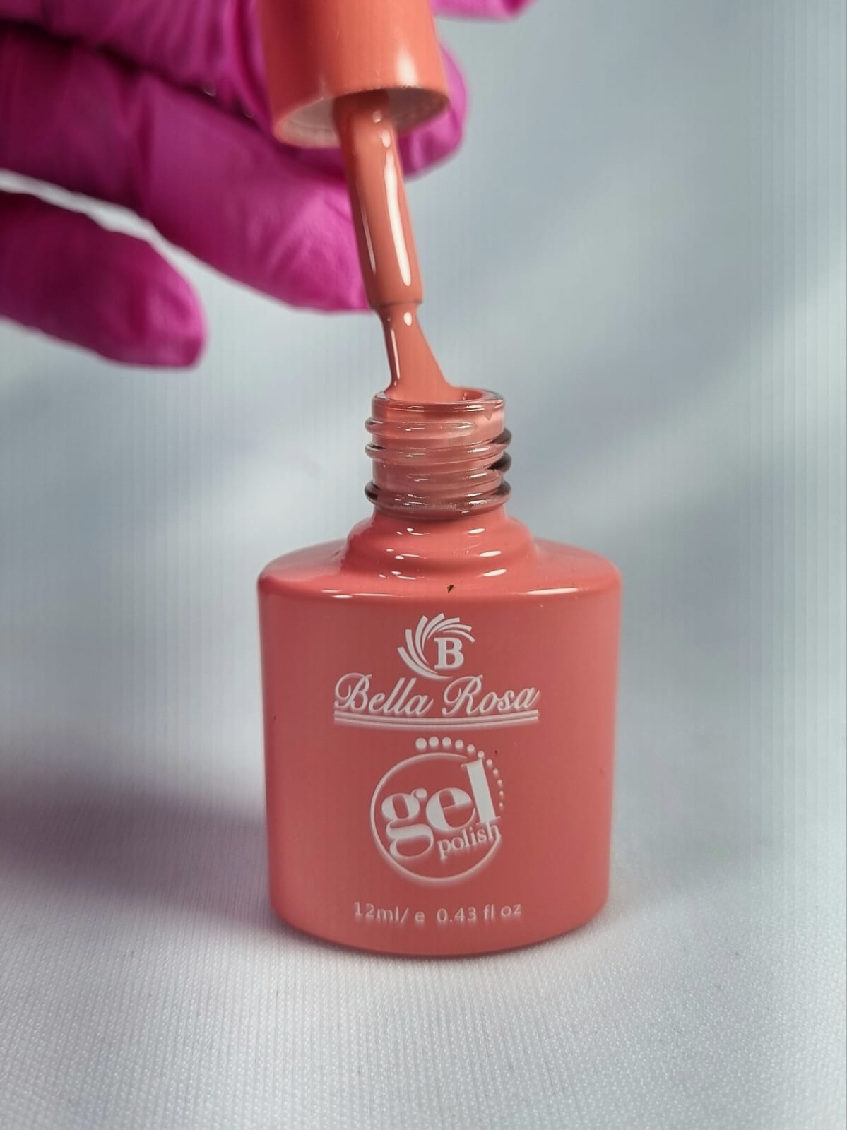 ESMALTE EM GEL BELLA ROSA 013- 12 Ml INVILA - Tudo para unhas em gel
