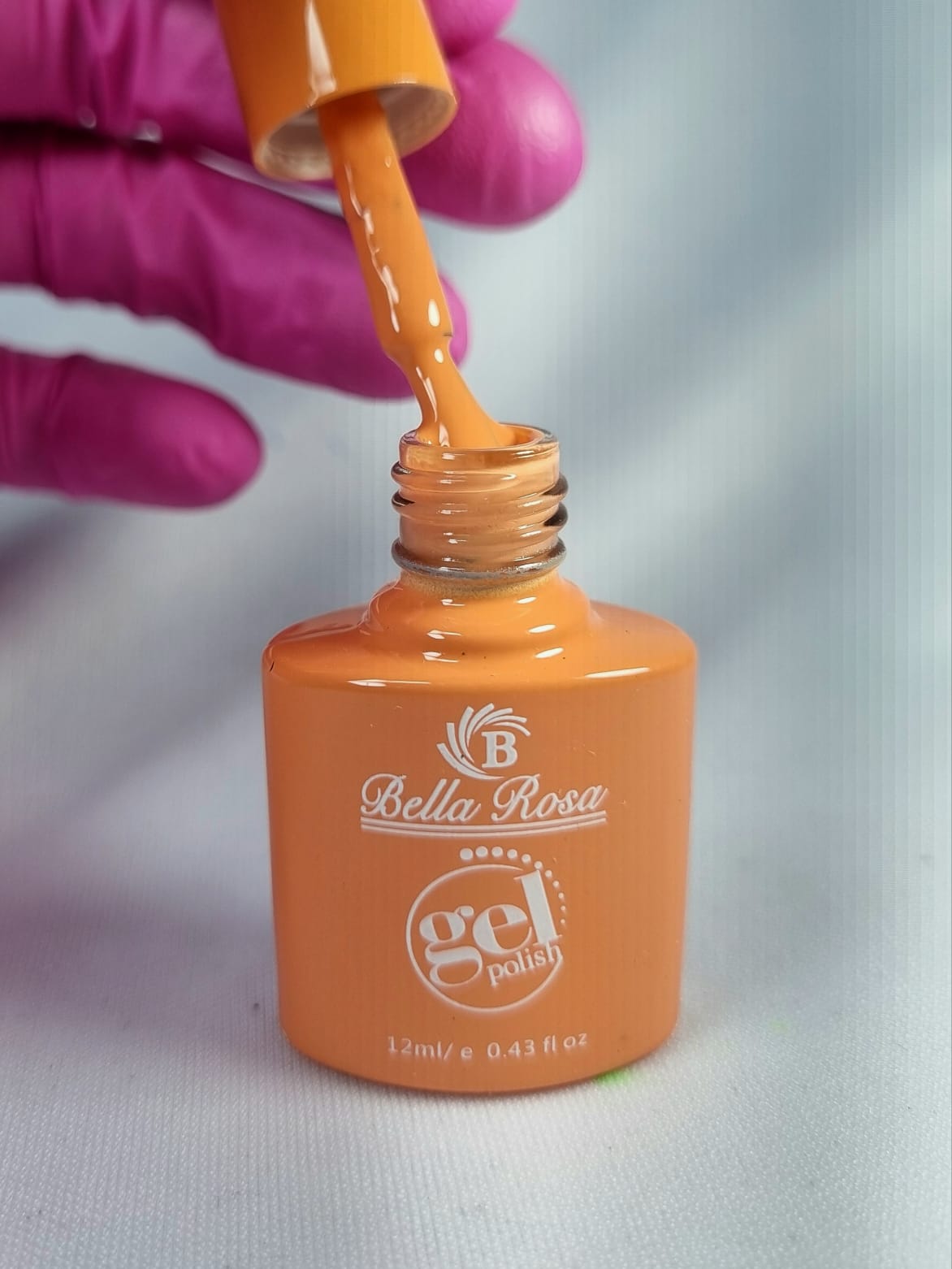 ESMALTE EM GEL BELLA ROSA 019- 12 Ml INVILA - Tudo para unhas em gel