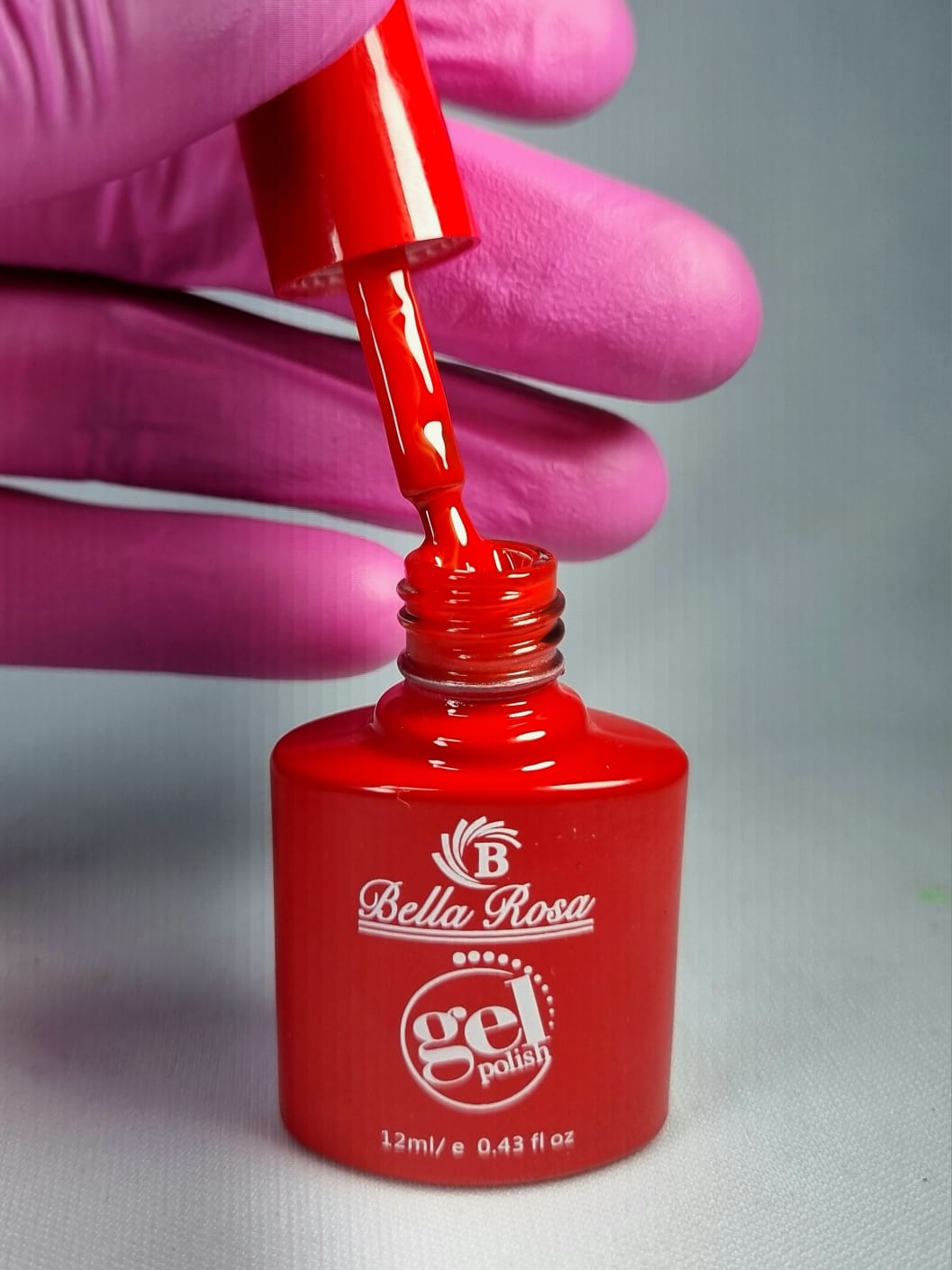 ESMALTE EM GEL BELLA ROSA 026- 12 Ml INVILA - Tudo para unhas em gel