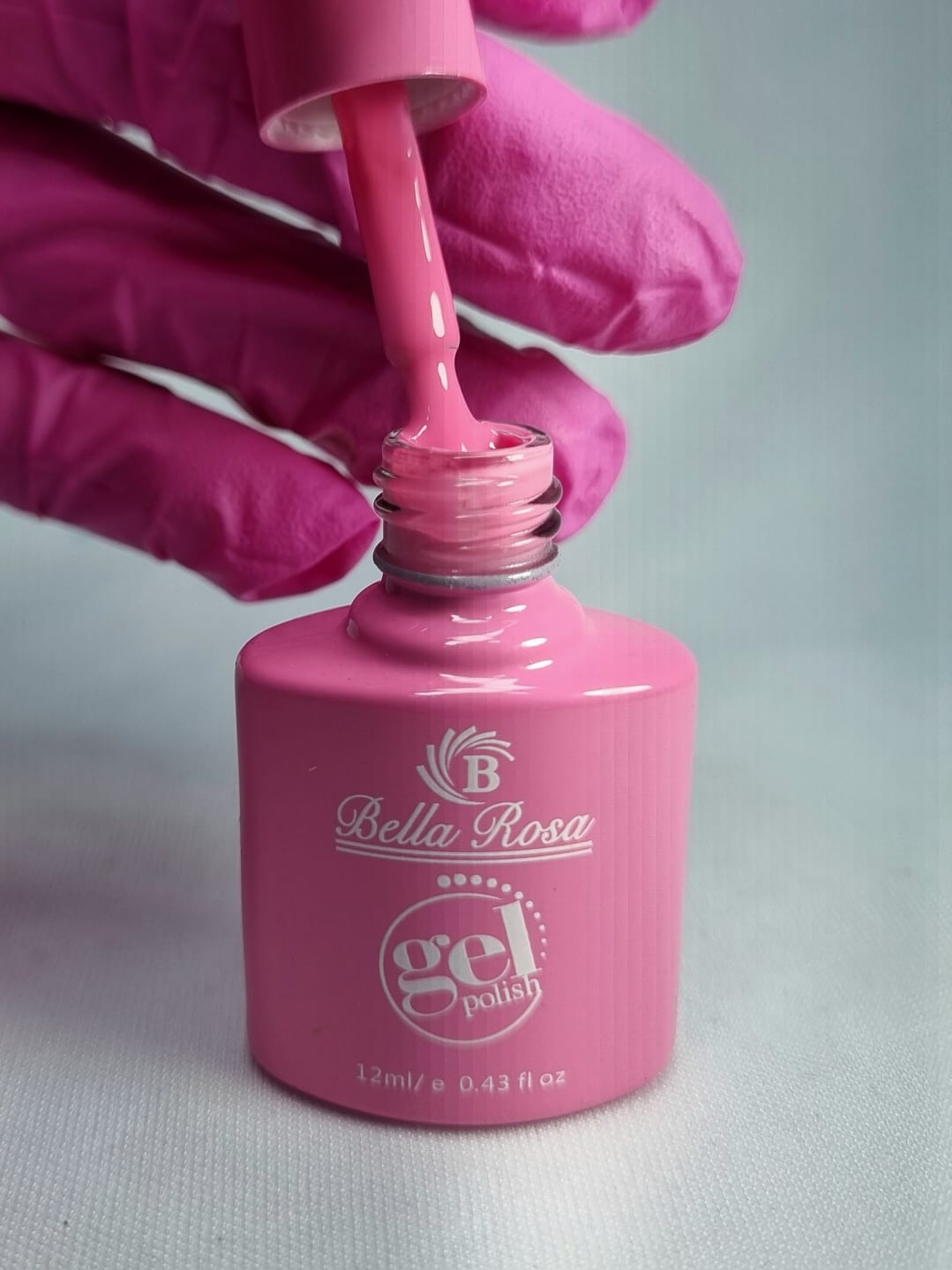 ESMALTE EM GEL BELLA ROSA 029- 12 Ml INVILA - Tudo para unhas em gel