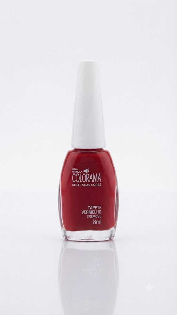 ESMALTE 8ML TAPETE VERMELHO - COLORAMA