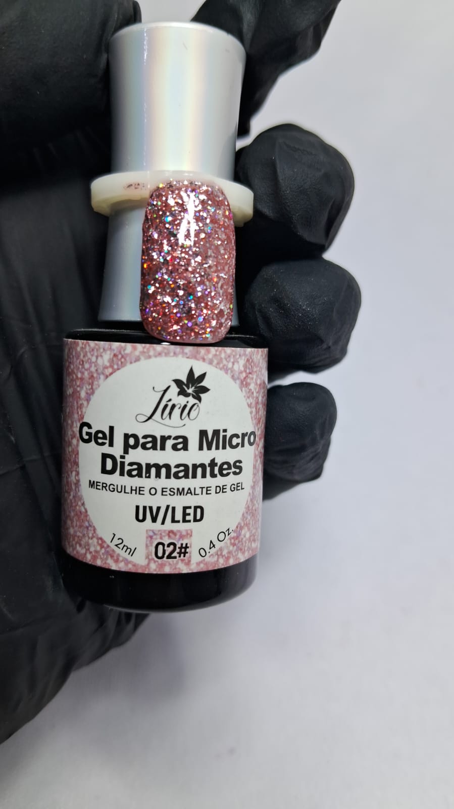 ESMALTE LIRIO DIAMANTE 02 12ML INVILA - Tudo para unhas em gel