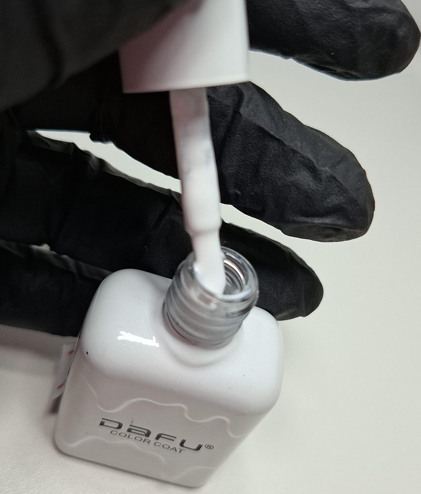 ESMALTE DAFU COLOR COAT 03 BRANCO 10ML INVILA - Tudo para unhas em gel