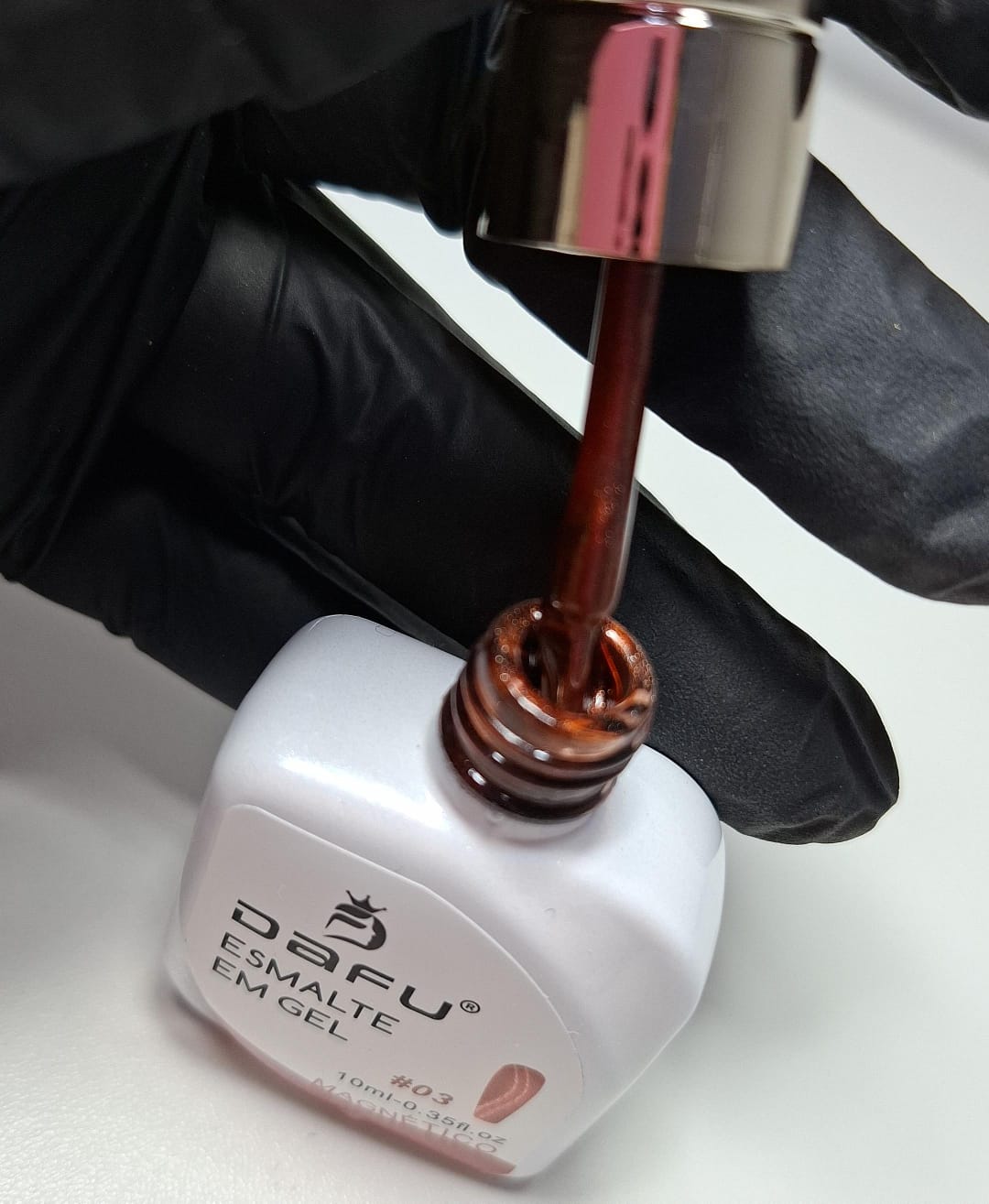 ESMALTE EM GEL MAGNETICO 03 DAFU 10ml INVILA - Tudo para unhas em gel