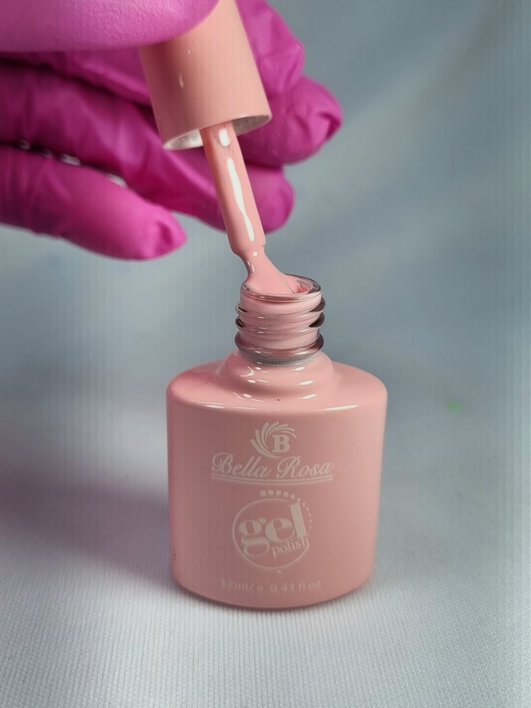 ESMALTE EM GEL BELLA ROSA 003- 12 Ml INVILA - Tudo para unhas em gel