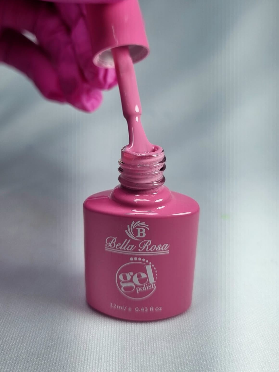 ESMALTE EM GEL BELLA ROSA 030- 12 Ml INVILA - Tudo para unhas em gel