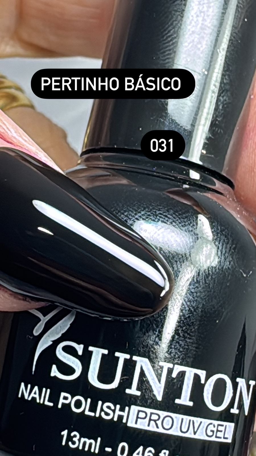 ESMALTE SUNTON 031 PRO UV GEL 13ML INVILA - Tudo para unhas em gel
