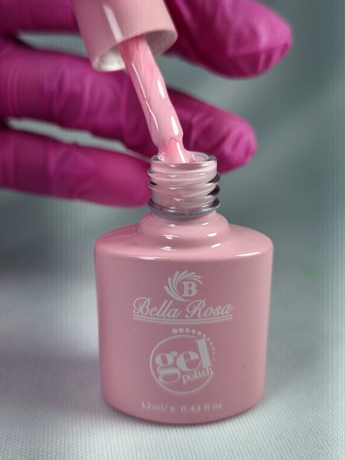ESMALTE EM GEL BELLA ROSA 004- 12 Ml INVILA - Tudo para unhas em gel