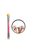 PINCEL PARA ESFUMAR UNHAS DEGRADE COM CARIMBO INVILA - Tudo para unhas em gel