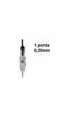 AGULHA EASY CLICK - 1 PONTA INVILA - Tudo para unhas em gel