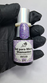 ESMALTE LIRIO DIAMANTE 07 12ML INVILA - Tudo para unhas em gel