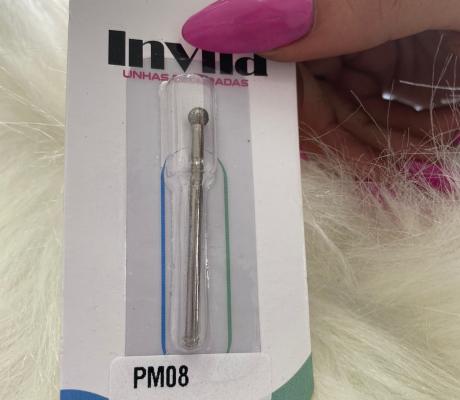BROCA DIAMANTADA PM08 - INVILA INVILA - Tudo para unhas em gel