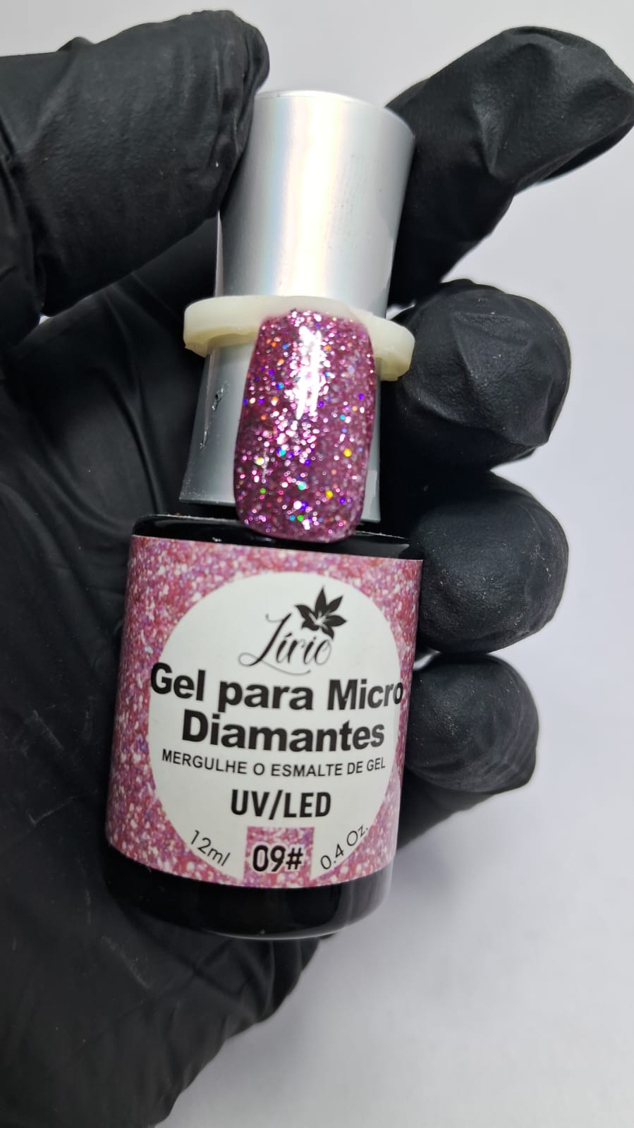 ESMALTE LIRIO DIAMANTE 09 12ML INVILA - Tudo para unhas em gel