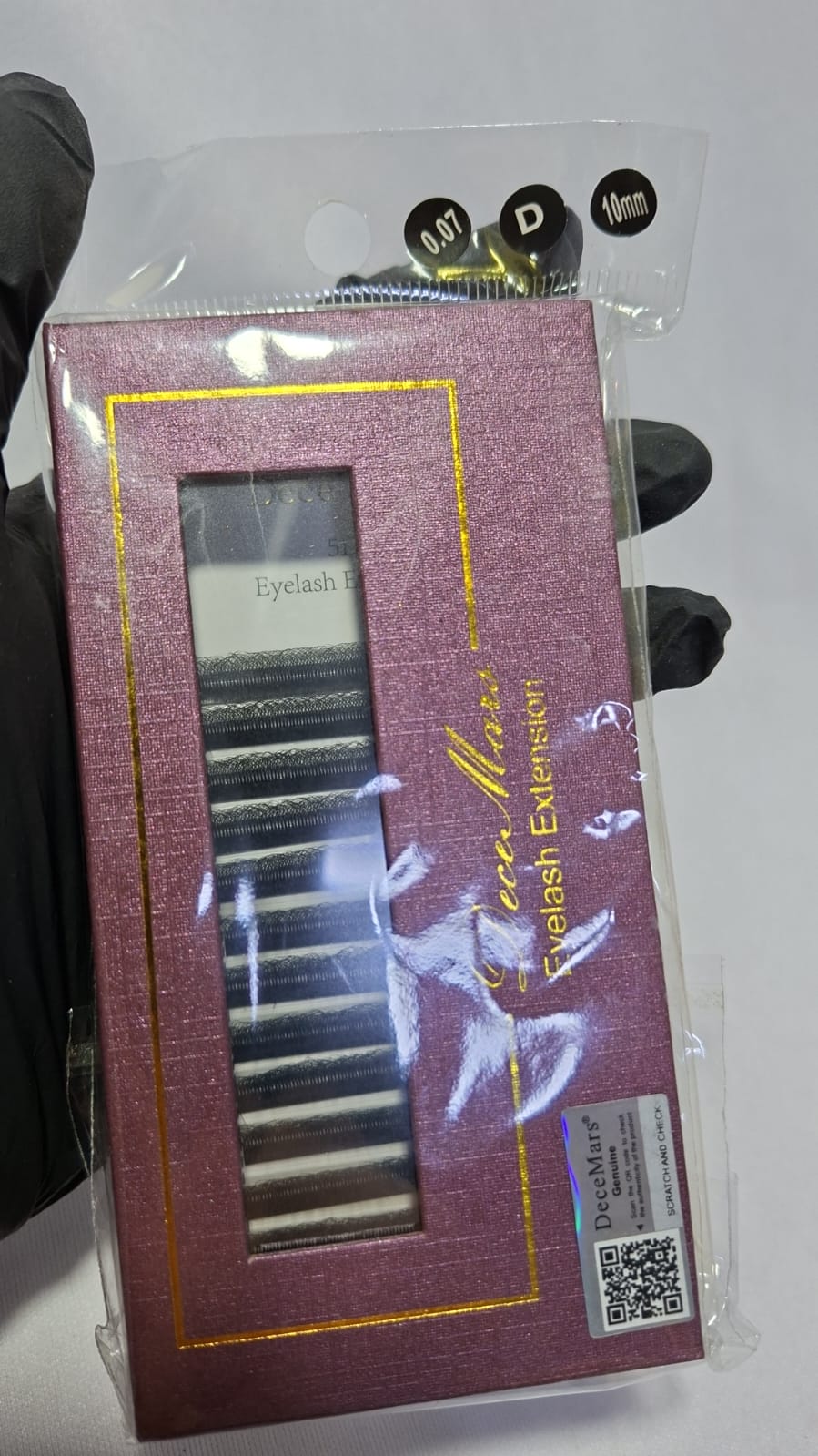 CILIOS DECE MARS 5D 0.07 10MM INVILA - Tudo para unhas em gel