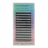CÍLIOS NAGARAKU Y 0.07D- 10mm INVILA - Tudo para unhas em gel