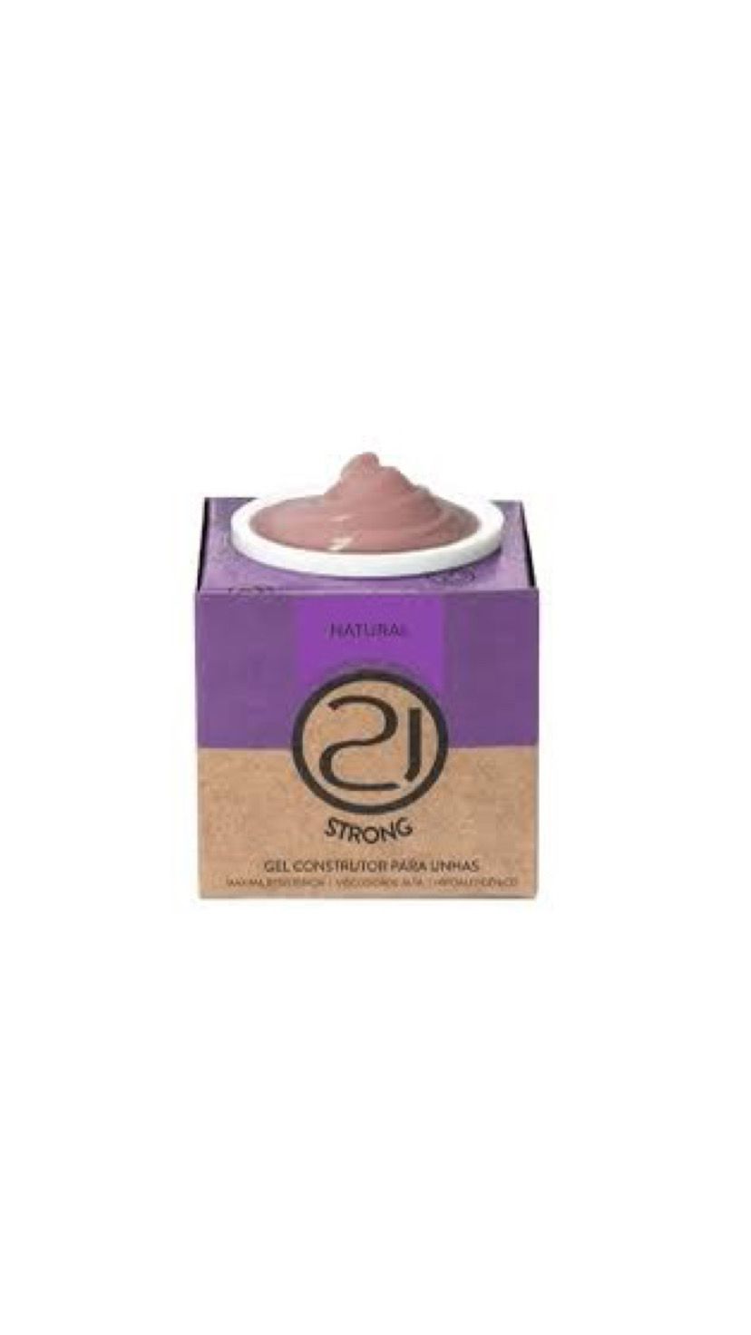 GEL NAILS 21 STRONG NATURAL 16G INVILA - Tudo para unhas em gel