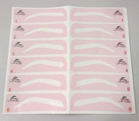 MOLDE PARA SOBRANCELHAS INVILA - Tudo para unhas em gel