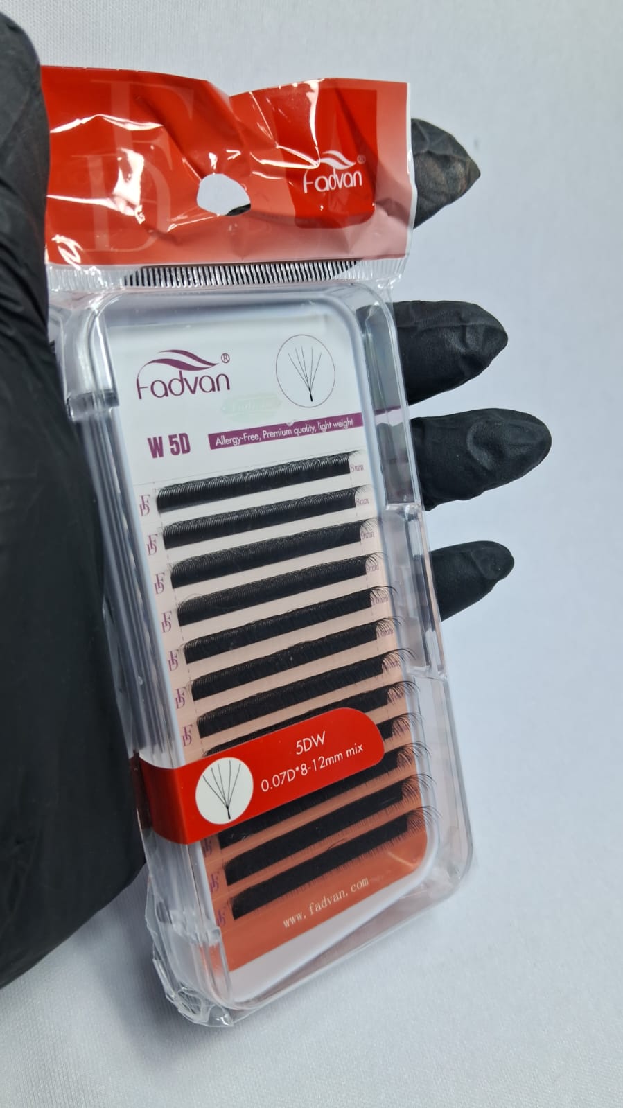 CILIOS FADVAN 5DW 0.07D MIX 8-12MM INVILA - Tudo para unhas em gel