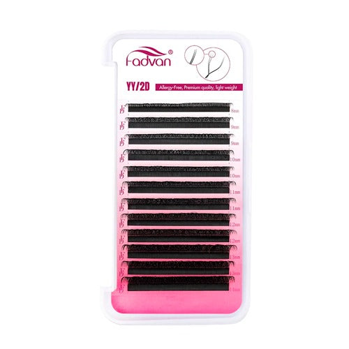 CILIOS FADVAN LASHES YY 0.07D MIX 7-12MM INVILA - Tudo para unhas em gel