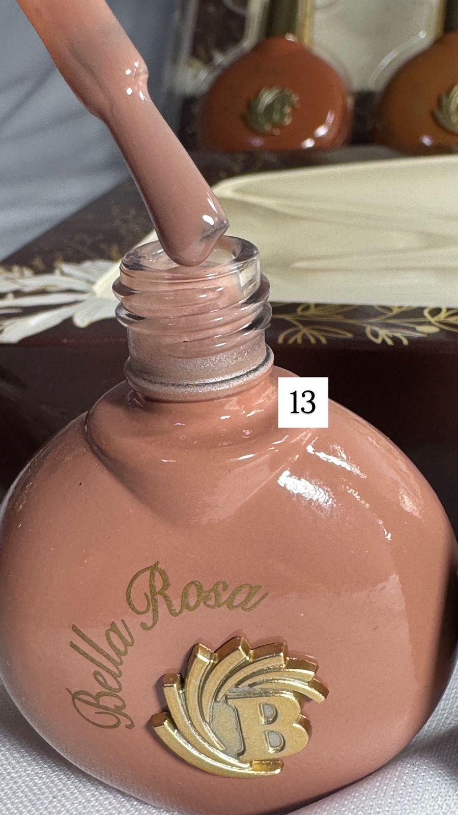 ESMALTE EM GEL BELLA ROSA COM FIVELA- 13 INVILA - Tudo para unhas em gel