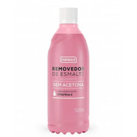 REMOVEDOR DE ESMALTE SEM ACETONA 500ML - FARMAX