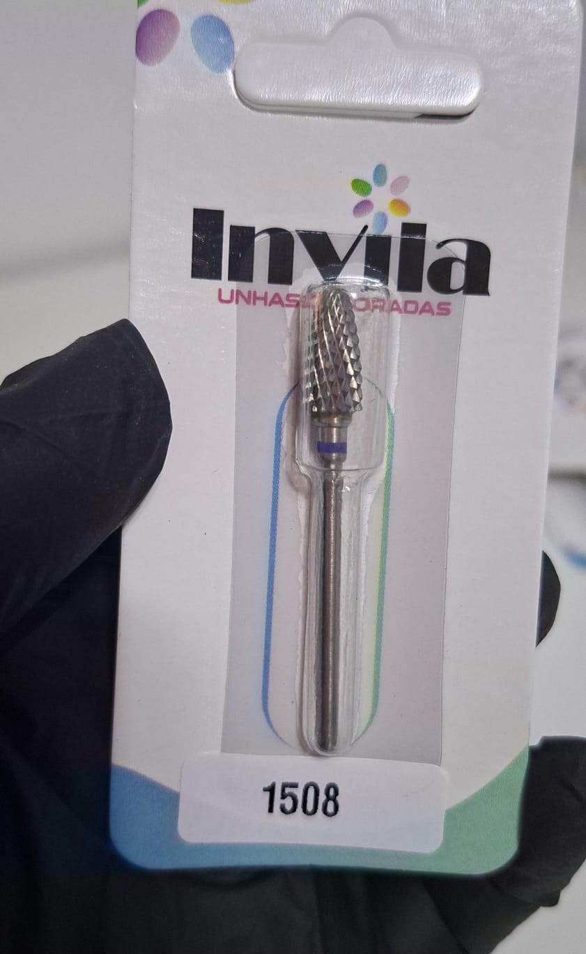 BROCA TUNGSTÊNIO 1508 -INVILA INVILA - Tudo para unhas em gel