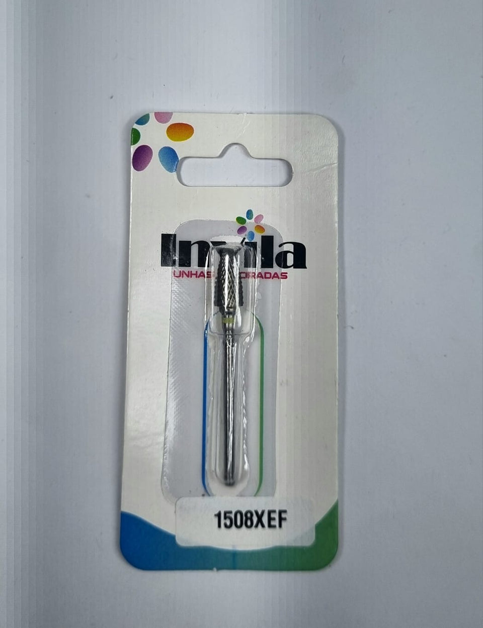 BROCA TUNGSTÊNIO 1508XEF- INVILA INVILA - Tudo para unhas em gel