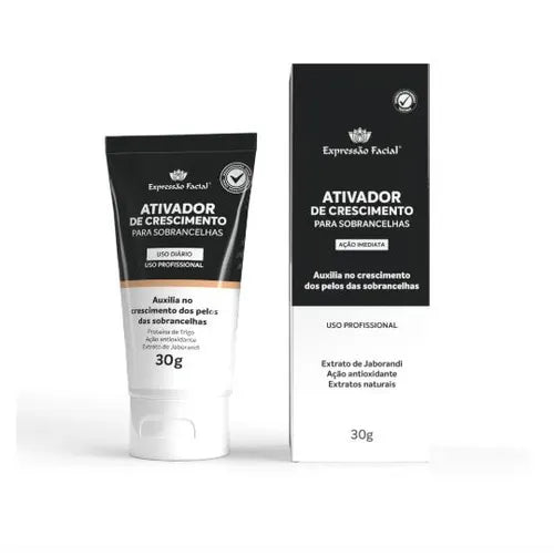 ATIVADOR DE CRESCIMENTO PARA SOBRANCELHAS 30G - EXPRESSAO FACIAL