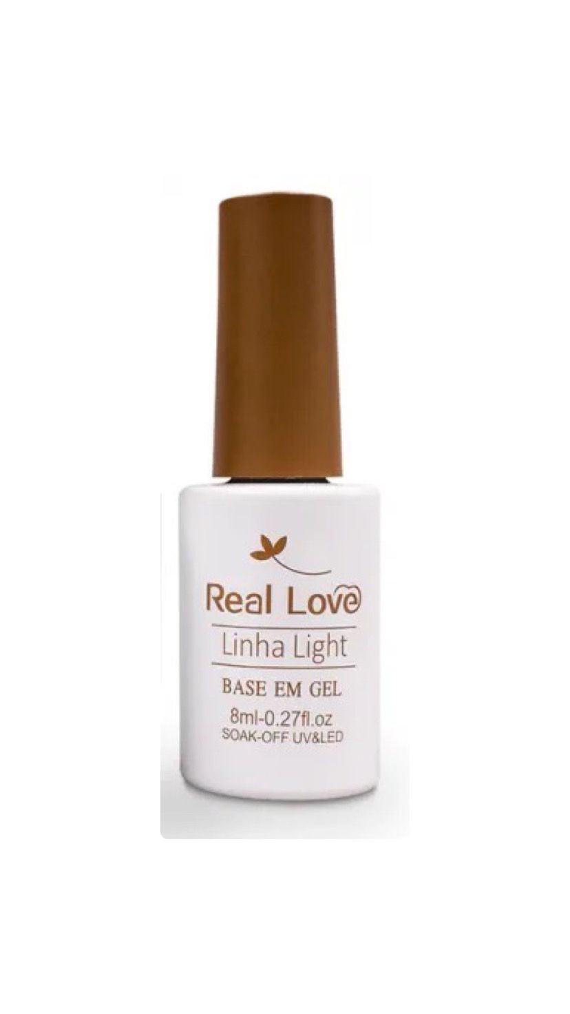 BASE EM GEL 8ML -REAL LOVE INVILA - Tudo para unhas em gel