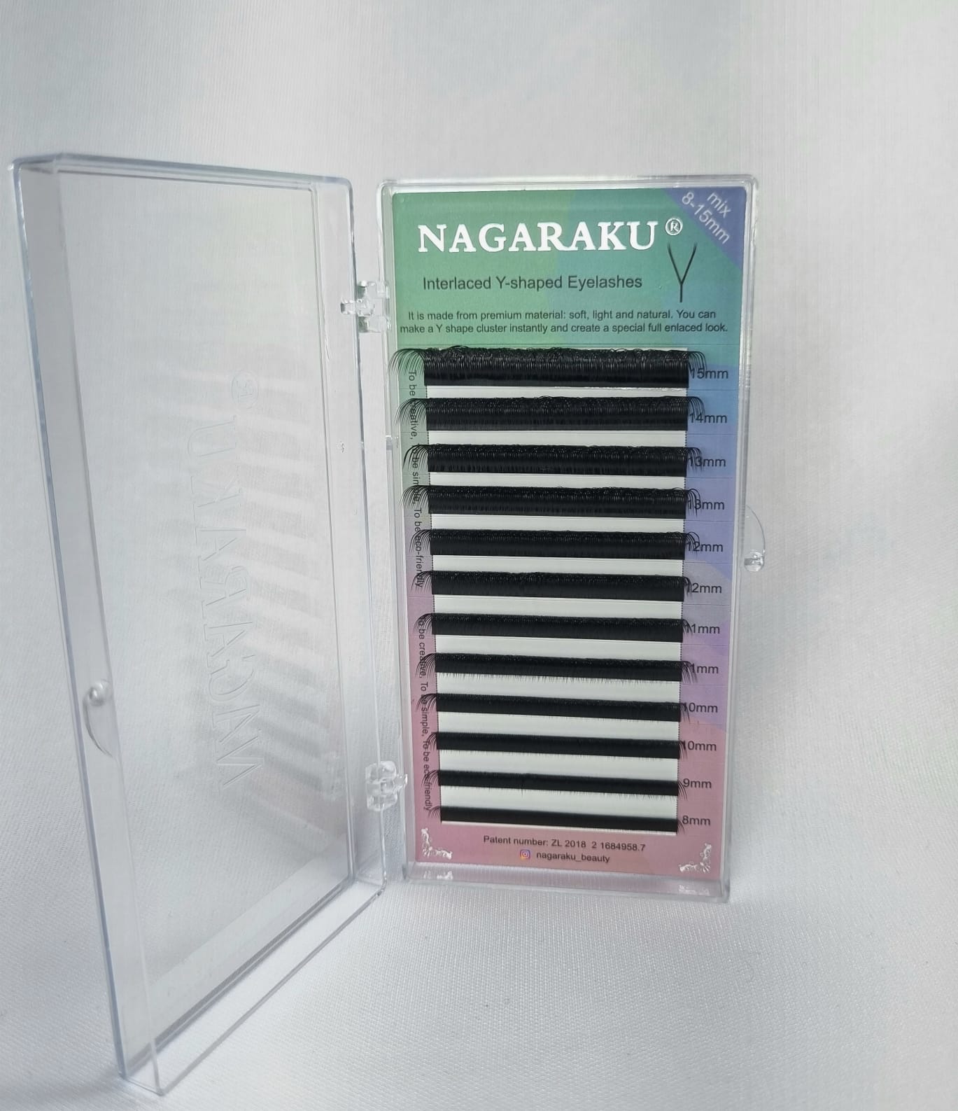 CILIO NAGARAKU Y 0.07D 8-15MIX INVILA - Tudo para unhas em gel