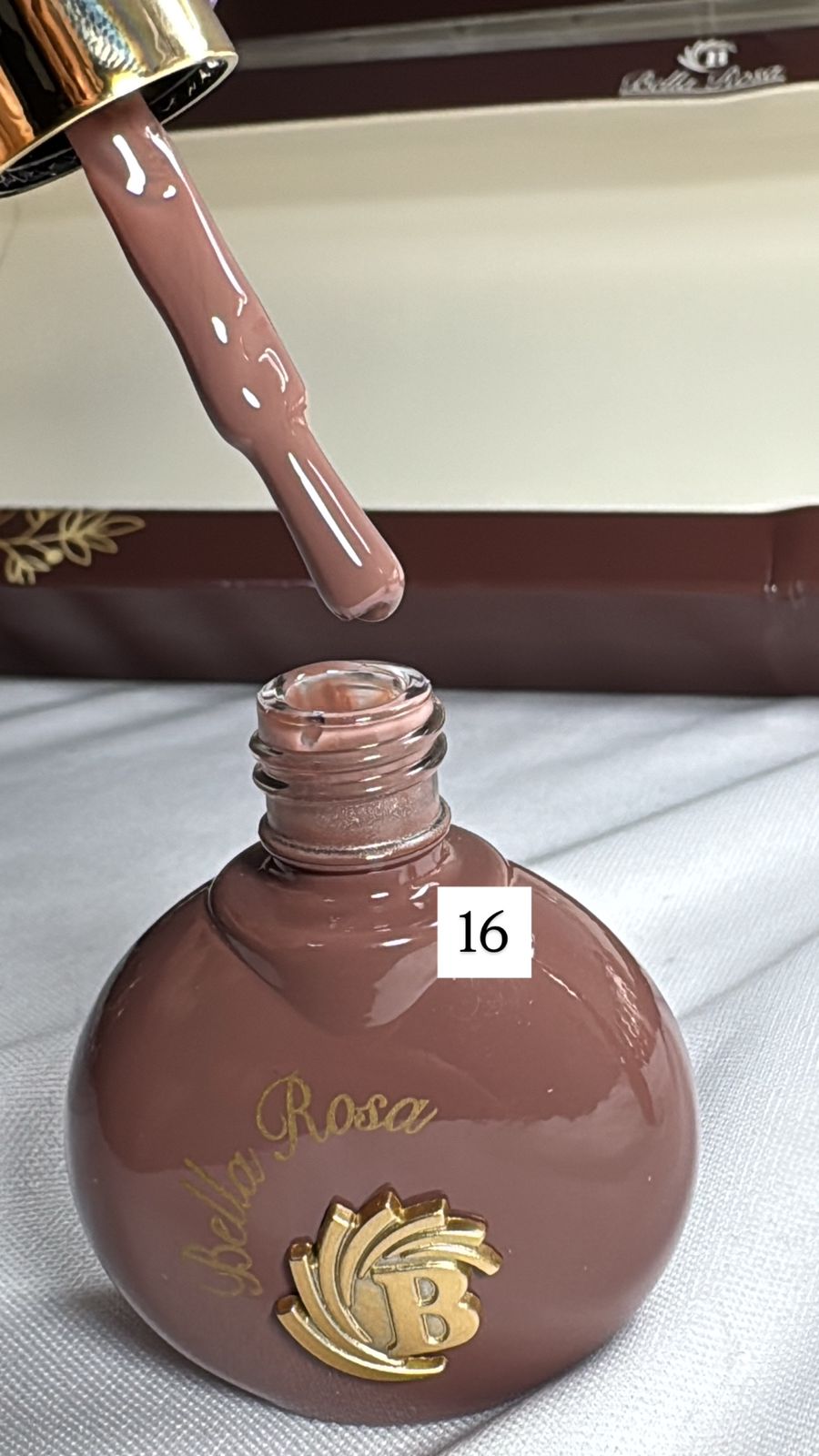 ESMALTE EM GEL BELLA ROSA COM FIVELA- 16 INVILA - Tudo para unhas em gel