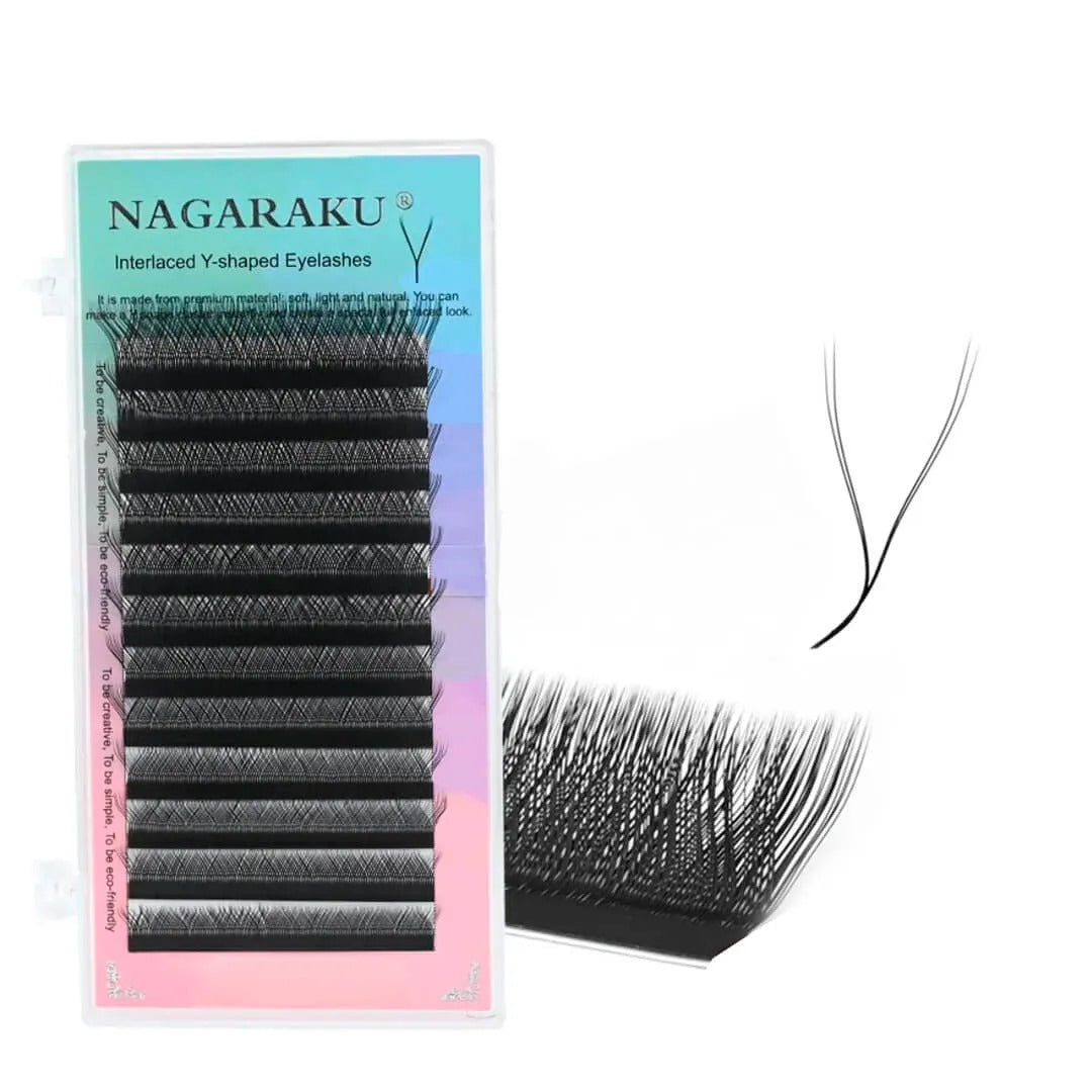 CILIOS NAGARAKU 0.07D Y- 16MM INVILA - Tudo para unhas em gel