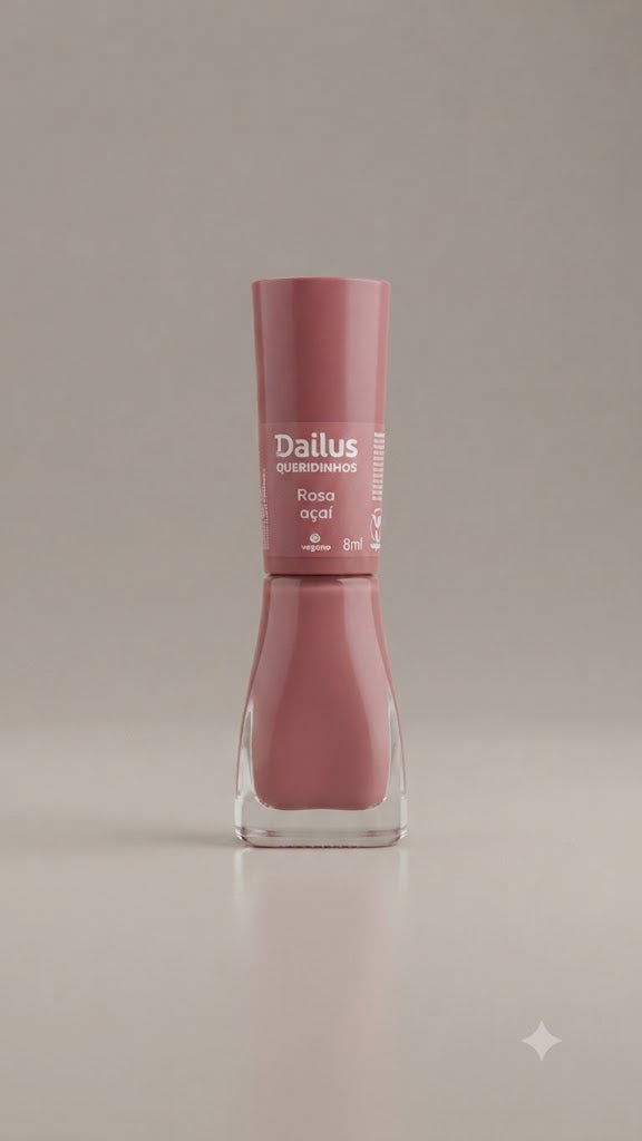 ESMALTE 8ML ROSA AÇAI - DAILUS QUERIDINHOS