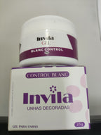 GEL AUTONIVELANTE INVILA CONTROL BLANC 25G INVILA - Tudo para unhas em gel