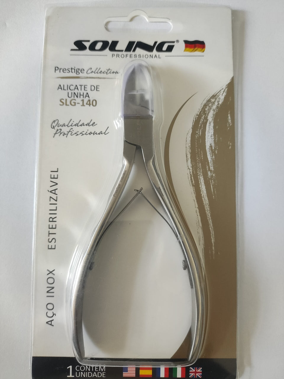 ALICATE DE CORTE SOLING SLG-140 INVILA - Tudo para unhas em gel