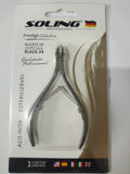 ALICATE DE CUTICULA SOLING BLACK-24 INVILA - Tudo para unhas em gel