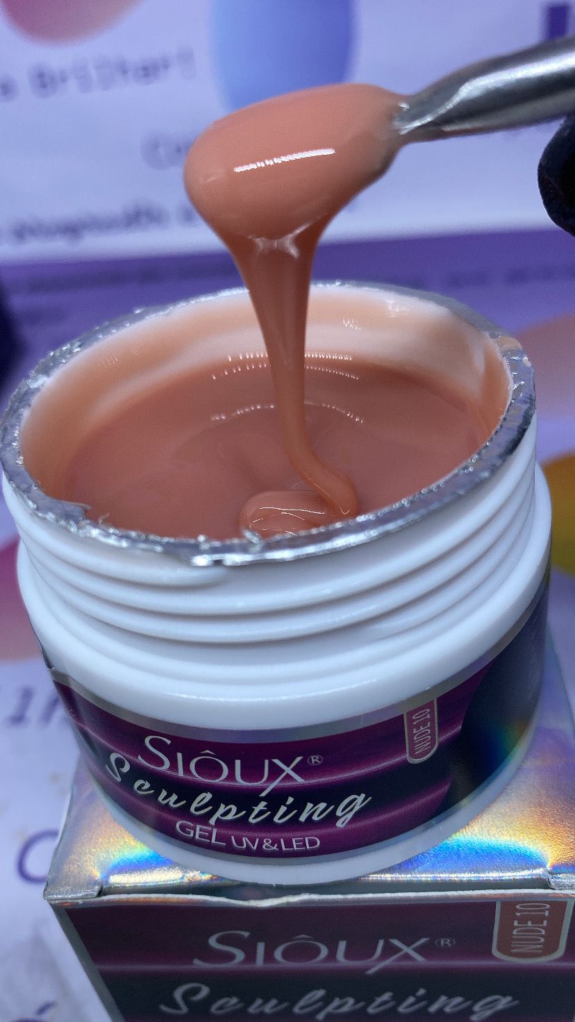Sculpting Gel Uv Led 15g – Nude 10– Siôux INVILA - Tudo para unhas em gel