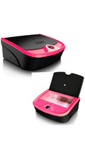 ESTUFA ESTERELIX COLOR PRETA COM ROSA - MEGA BELL INVILA - Tudo para unhas em gel