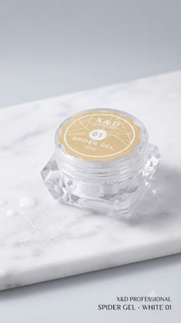 SPIDER GEL DOURADO 10ML - X&D