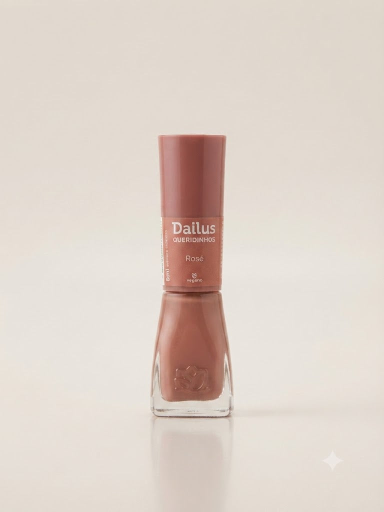 ESMALTE 8ML ROSE - DAILUS QUERIDINHOS