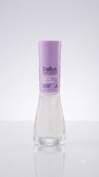 ESMALTE DAILLUS TOP COAT ERA GLITTER QUE ME FALTAVA - DAILLUS QUERIDINHOS